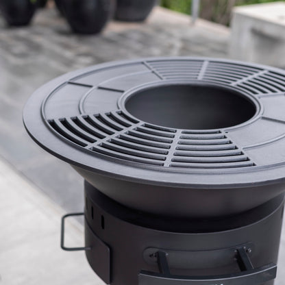 Brasero con Borde de Parrilla 68 cm FDV