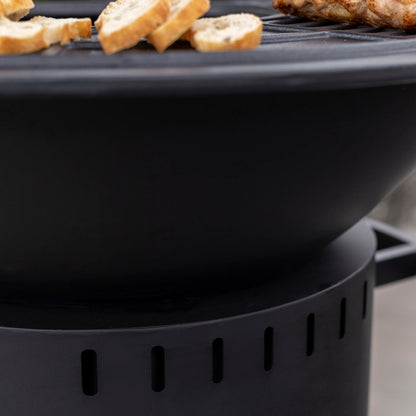 Brasero con Borde de Parrilla 68 cm FDV