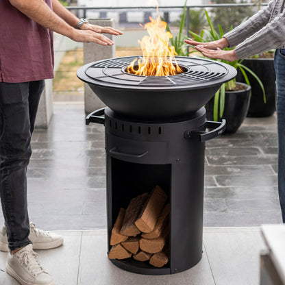 Brasero con Borde de Parrilla 68 cm FDV