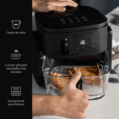 Freidora de Aire y Grill Abatible AirChef 5 Lts FDV