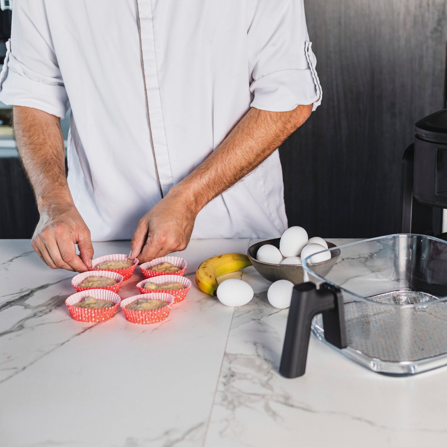 Freidora de Aire y Grill Abatible AirChef 5 Lts FDV