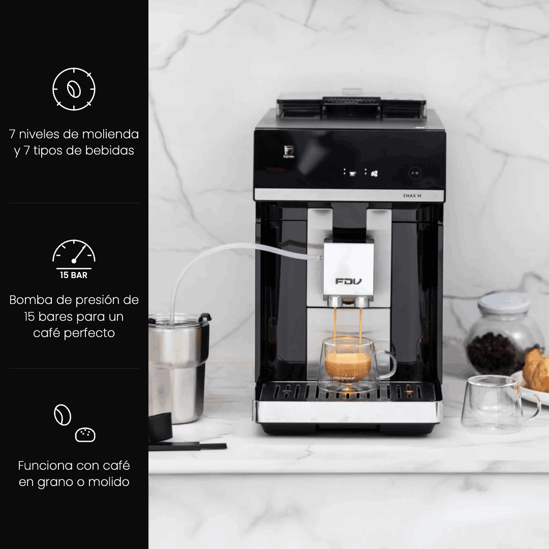 Cafetera Superautomática Libérica 7 en 1  FDV