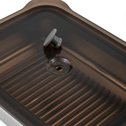 Set de 2 Fuentes de Acero Inox con Tapa 1,6 y 2,5 L Simple Cook