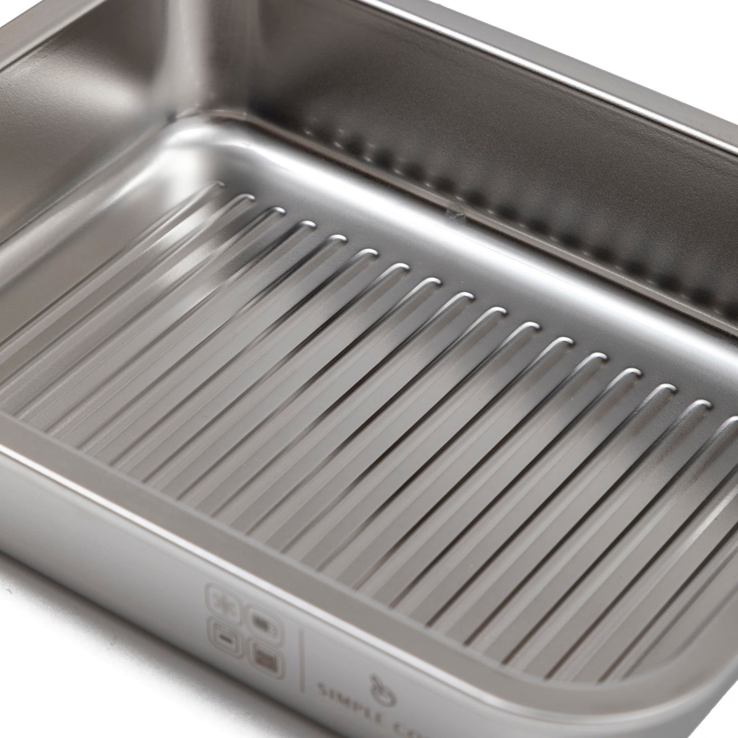 Set de 2 Fuentes de Acero Inox con Tapa 1,6 y 2,5 L Simple Cook