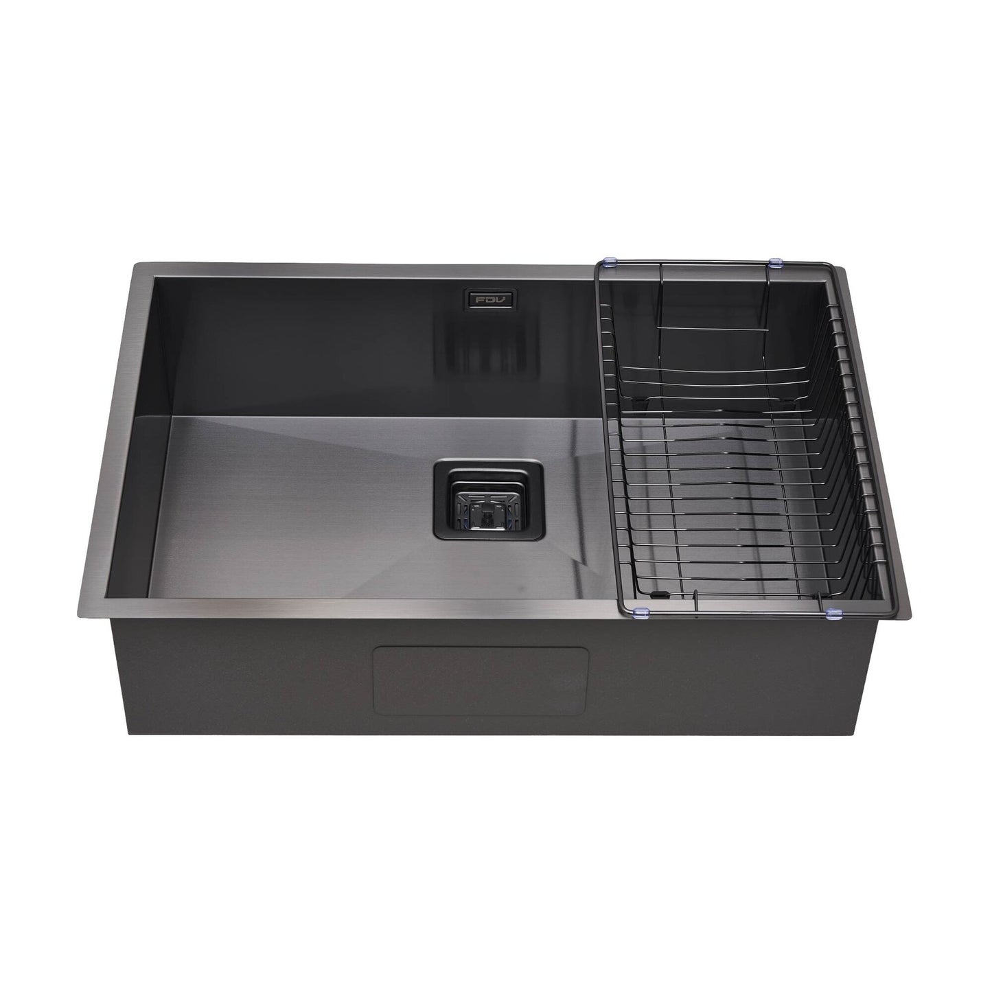 Lavaplatos Bajo Cubierta Acero Inox Big Cubus Nano Black FDV