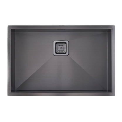 Lavaplatos Bajo Cubierta Acero Inox Big Cubus Nano Black FDV
