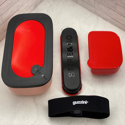 Lunch Box Con Cubiertos11#Rosado