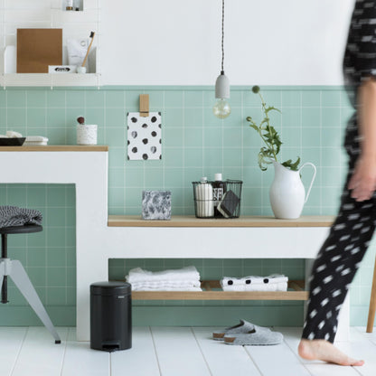 Basurero Pedal NewIcon Balde Plástico 3 Lts Brabantia14#Blanco