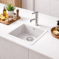 Lavaplatos Quadro N 100 S Alpina Schock1#Blanco