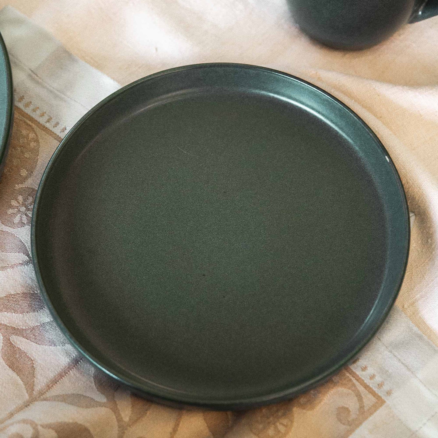 Juego de Loza Helsinki 16 Pzs Vajilla Cerámica Decoexpress4#Verde