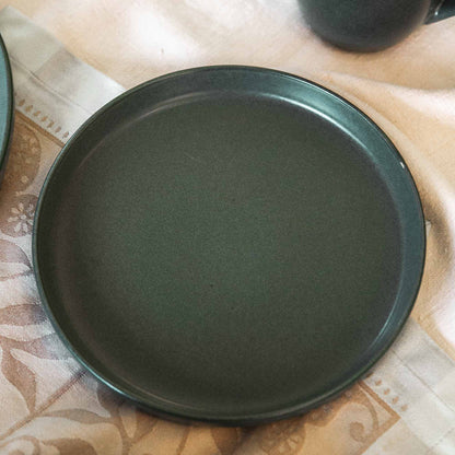 Juego de Loza Helsinki 16 Pzs Vajilla Cerámica Decoexpress4#Verde