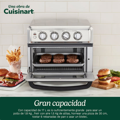 Horno, Tostador, Asador y Airfryer 8 En 1 TOA70CL Cuisinart7#Plata