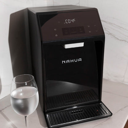 Dispensador Purificador de Agua Elite Osmosis Inversa + Filtro re mineralizador Nahua7#Negro