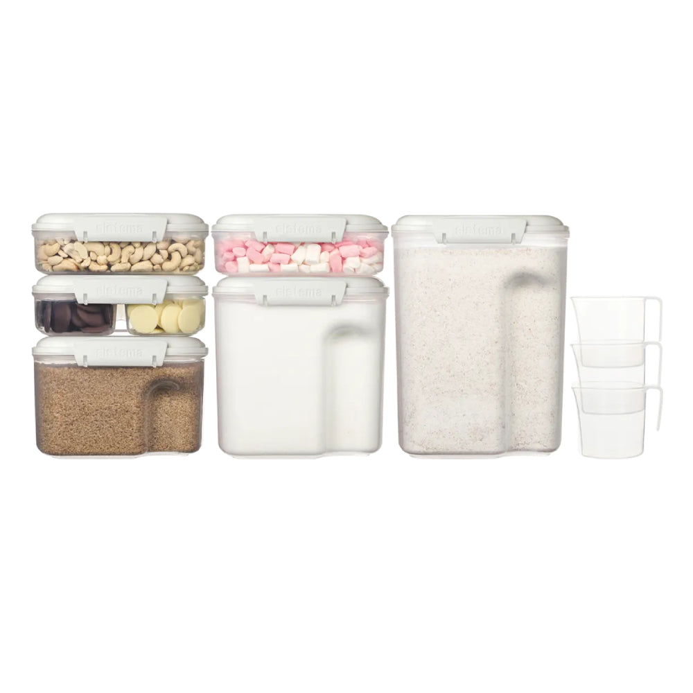 Set de 9 Contenedores Herméticos Sistema2#Sin color