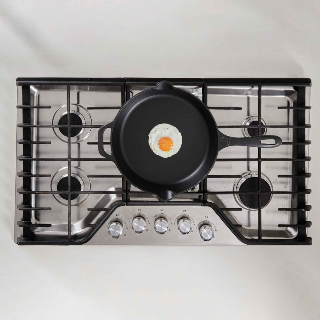 Sartén Hierro Fundido 30 cm Victoria4#Negro