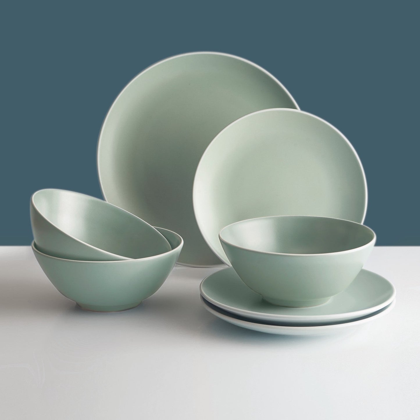 Juego Loza Classic Collection 12 Pzs Mason Cash1#Menta