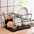 Secaplatos De 2 Niveles Santú Home & Deco1#Negro