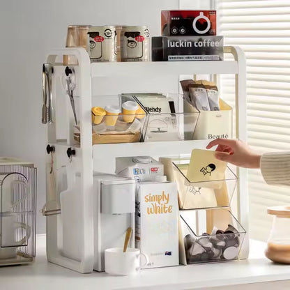 Estante Expandible de 2 Niveles Santú Home & Deco1#Blanco