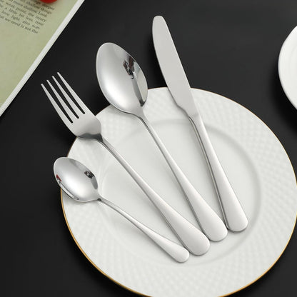Set De Cubiertos 24 Pzs Santú Home & Deco8#Plateado