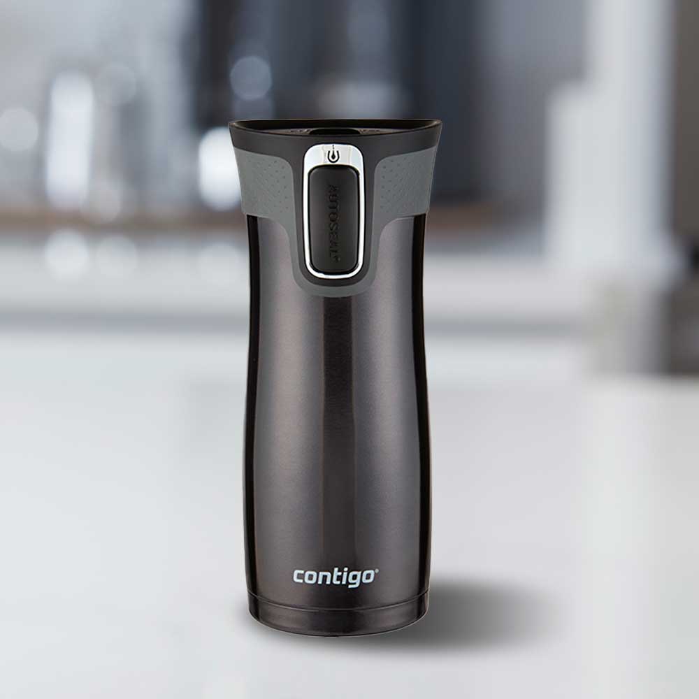 Mug West Loop Vaso Térmico 473 Ml Contigo1#Negro