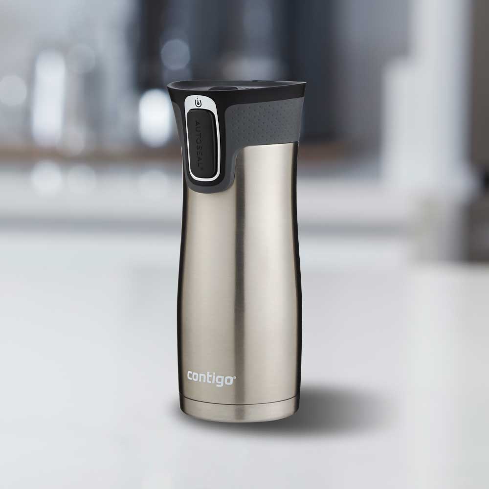 Mug West Loop Vaso Térmico 473 Ml Contigo1#Plata