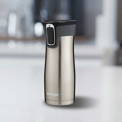 Mug West Loop Vaso Térmico 473 Ml Contigo1#Plata