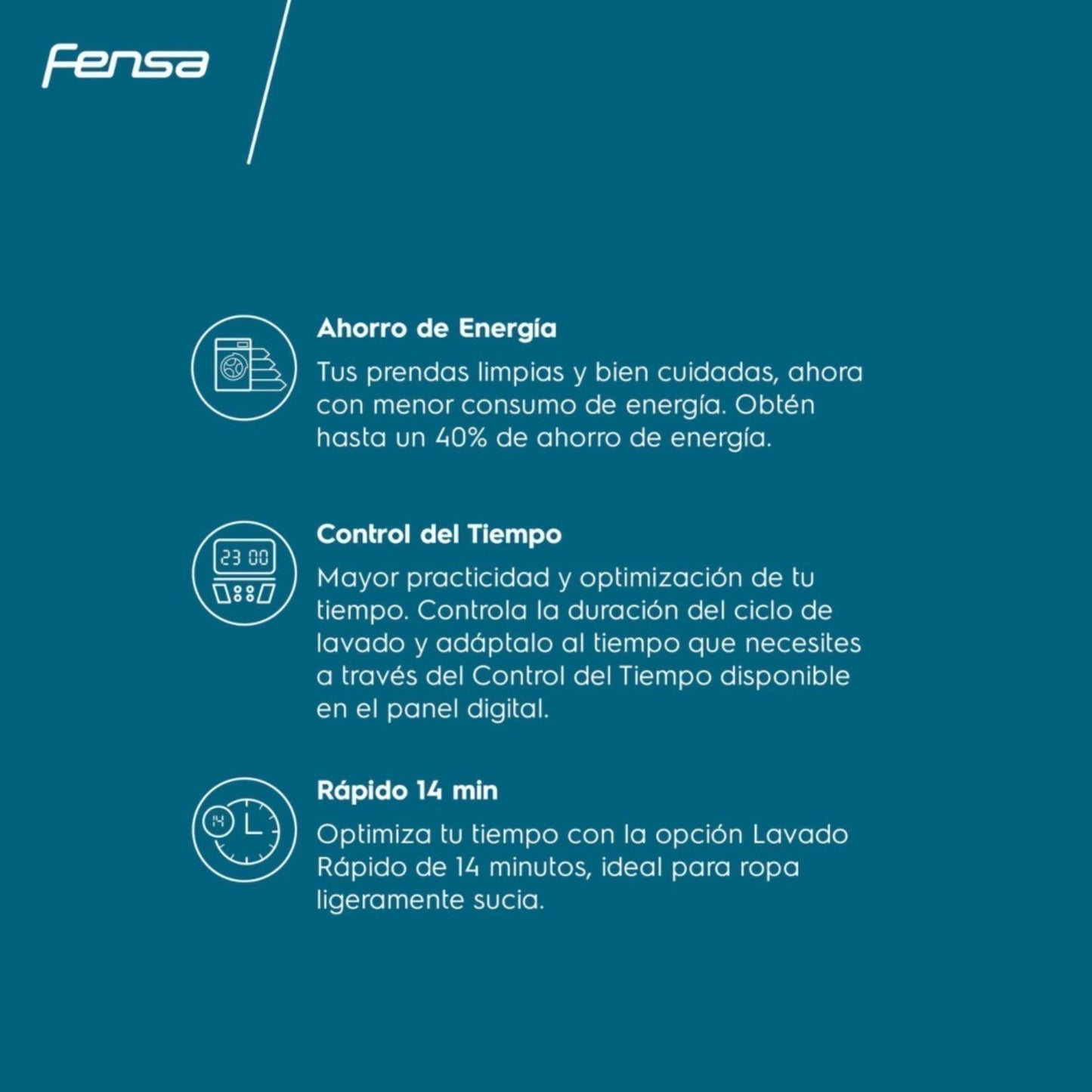 Lavadora Automática 20Kg Carga Superior Control Tiempo Premium Care 20SZ Fensa11#Gris