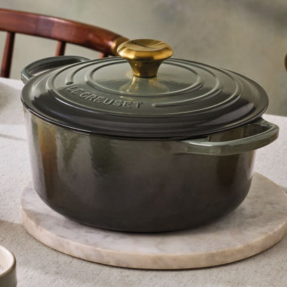 Cocotte Redonda 24 Cm Thyme Le Creuset1#Thyme