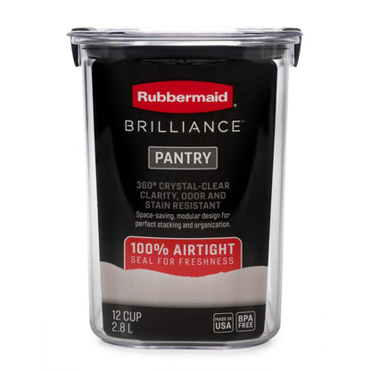 Contenedor Hermético Brilliance 2.8 Lts Rubbermaid5#Sin color