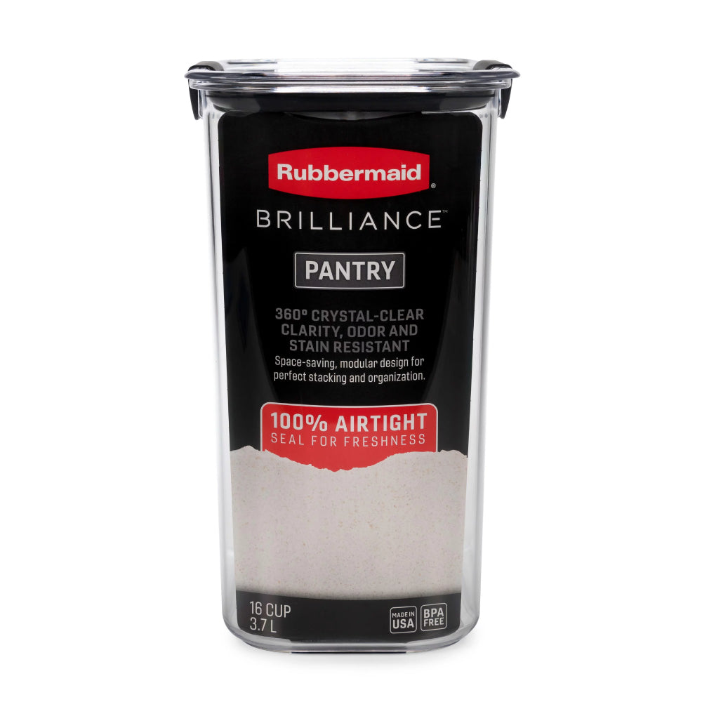 Contenedor Hermético Brilliance 3.7 Lts Rubbermaid 8#SIn color