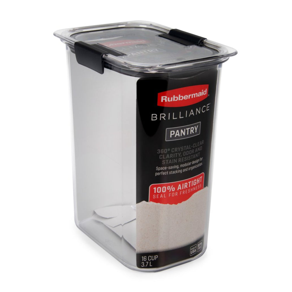 Contenedor Hermético Brilliance 3.7 Lts Rubbermaid 9#SIn color