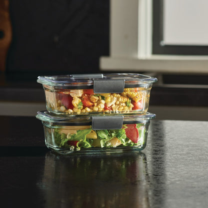 Contenedor Hermético De Vidrio 757 Ml Rubbermaid 1#SIn color