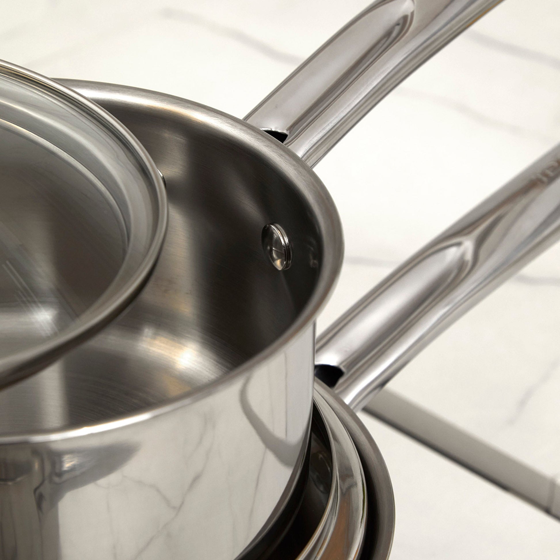 Bateria De Cocina Acero Inoxidable Elementary 7 PCS Tefal2#Acero