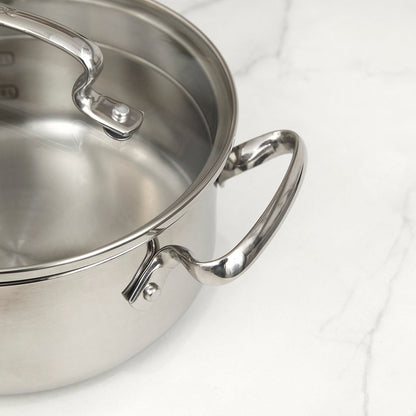 Batería de Cocina Acero Inoxidable Duetto 11 PCS Tefal11#Acero