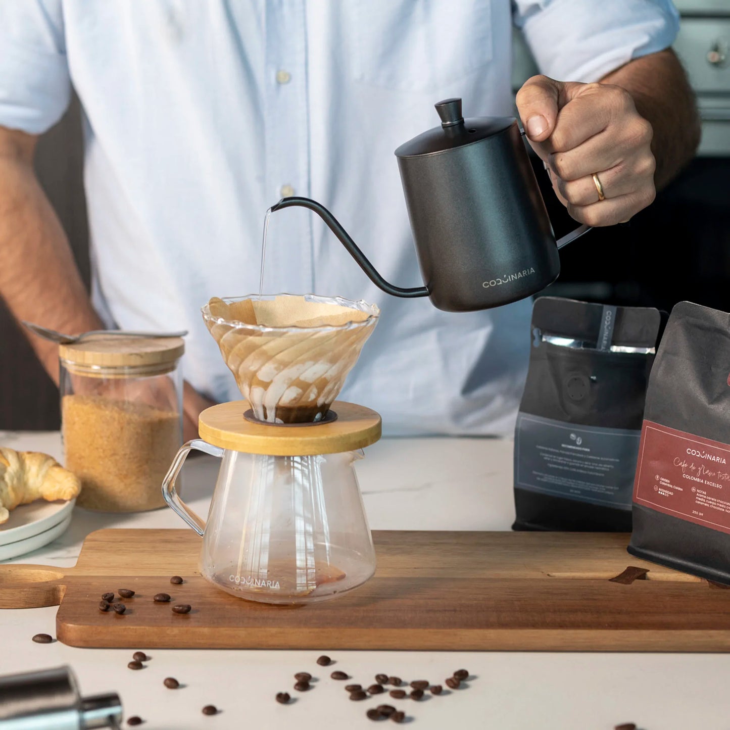 Set Cafetera Goteo Coquinaria