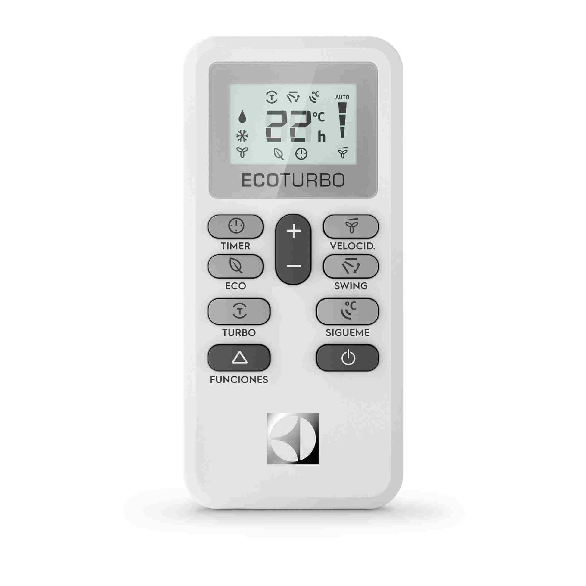 Aire Condicionado Portátil 12.000 BTUs Frío/Calor Modo Turbo Electrolux6#Blanco | Gris