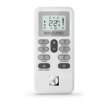 Aire Condicionado Portátil 12.000 BTUs Frío/Calor Modo Turbo Electrolux6#Blanco | Gris