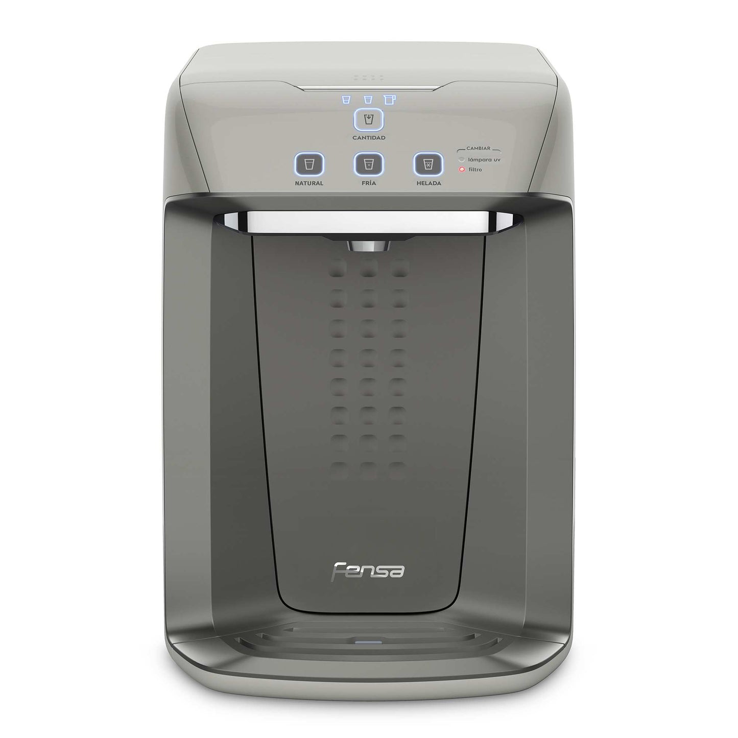Purificador de Agua Luz UV Agua Fría 3 Niveles Filtro Acqua Clean PA31G Fensa2#Gris