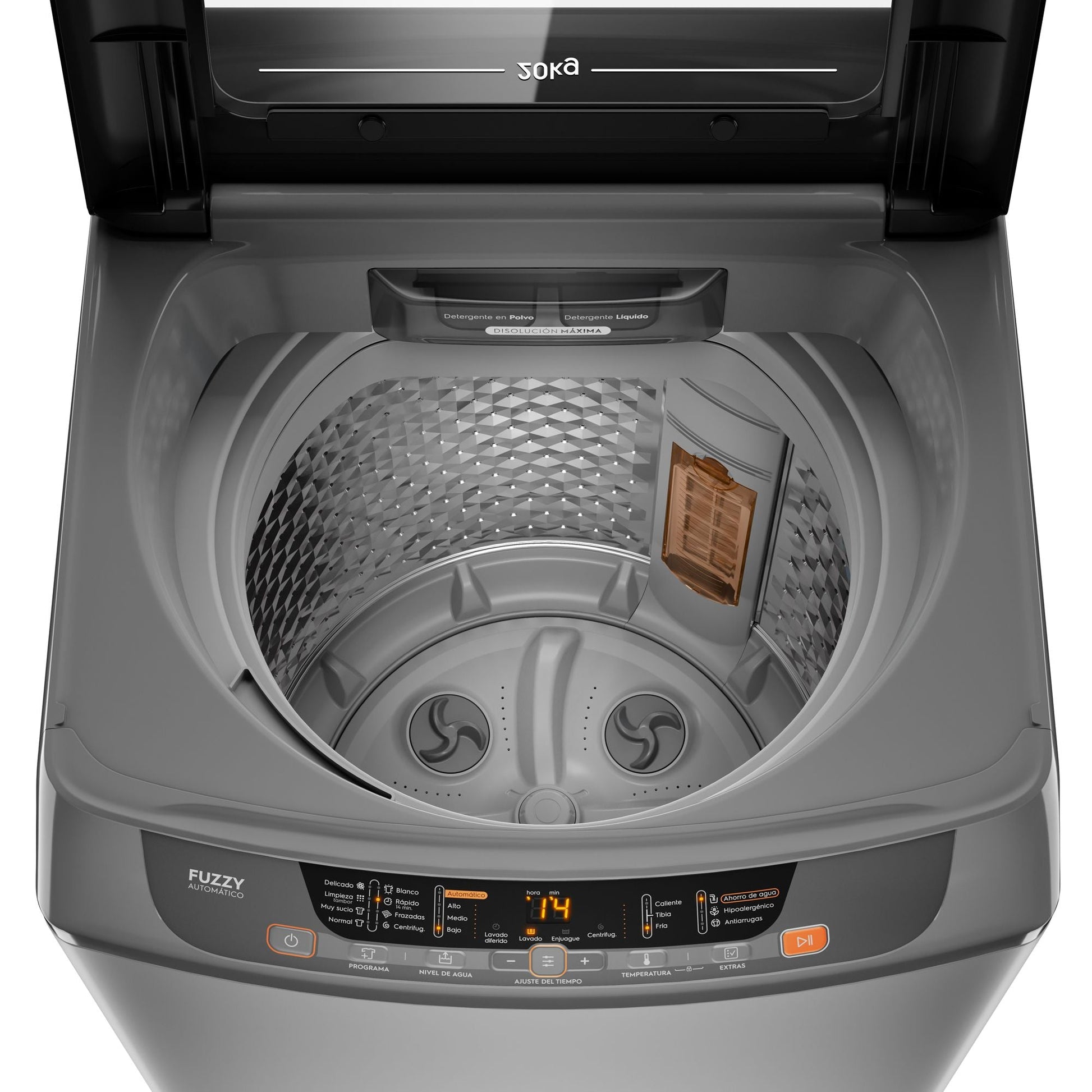 Lavadora Automática 20Kg Carga Superior 20 SZG Mademsa5#Gris