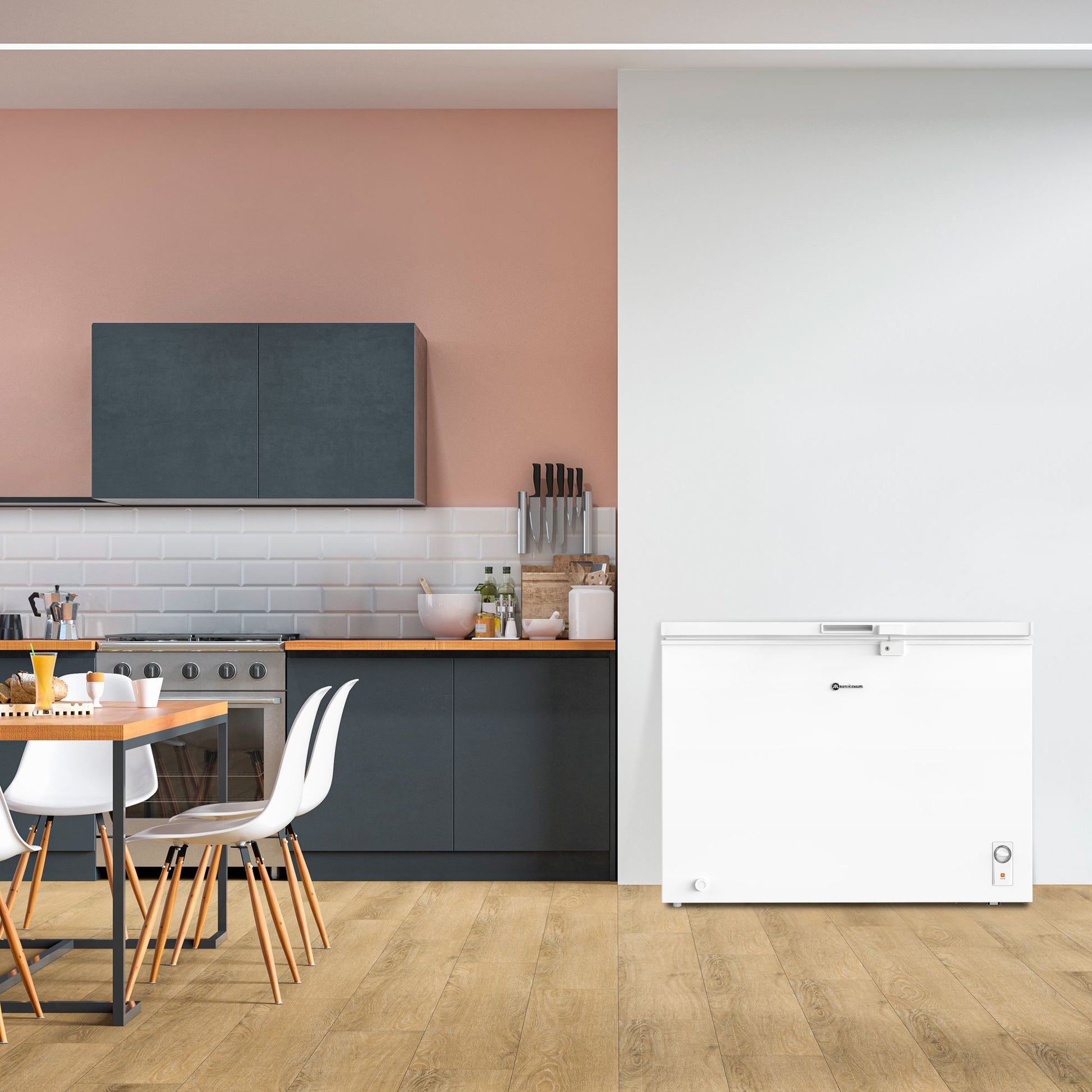 Congelador Freezer Horizontal Dual 290L Frío Directo M300D Mademsa1#Blanco