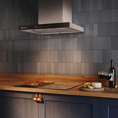 Campana de Pared 60 cm Timer y Panel Touch CE6TF Electrolux1#Acero