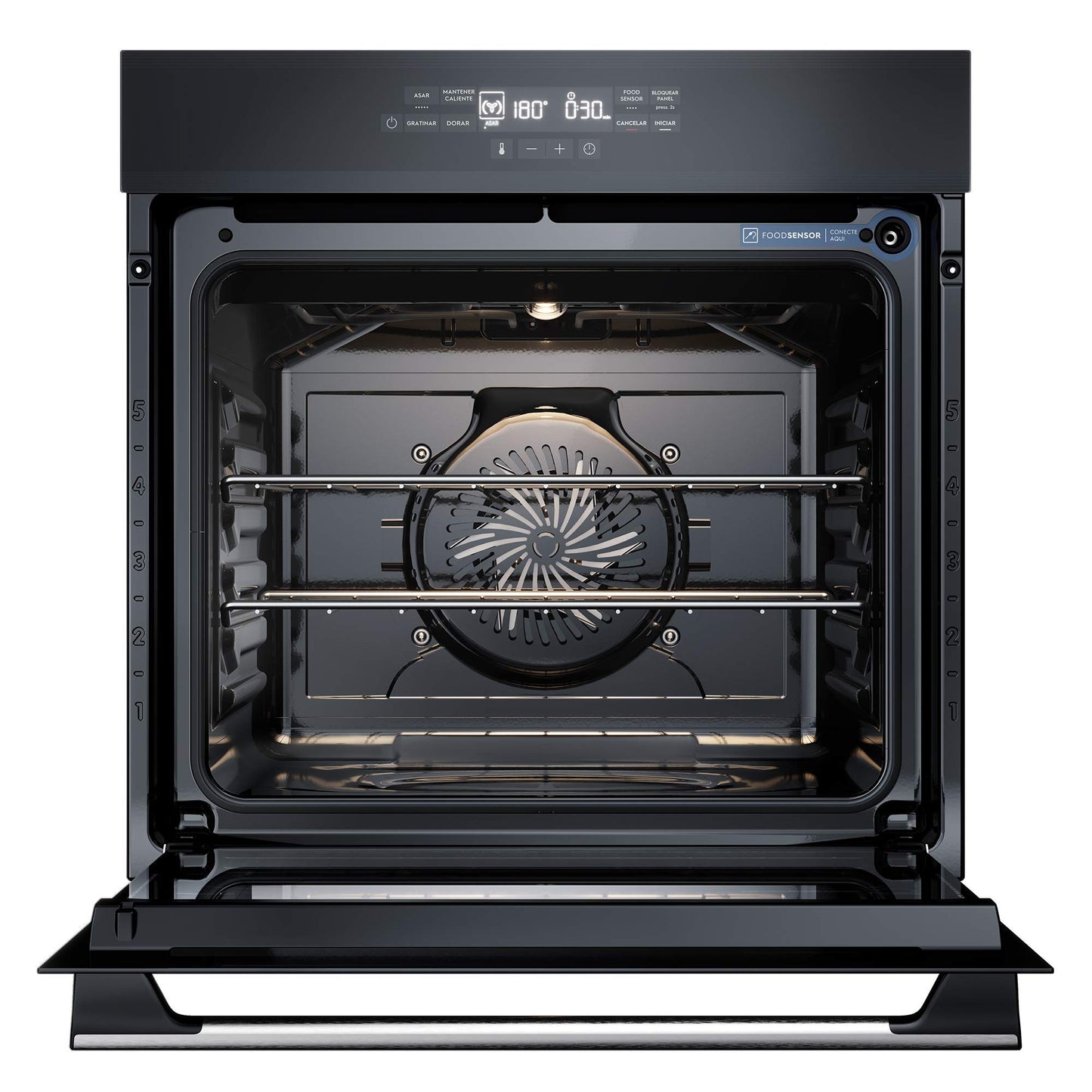 Horno Empotrable Eléctrico 80L FoodSensor OE8EF Electrolux5#Negro