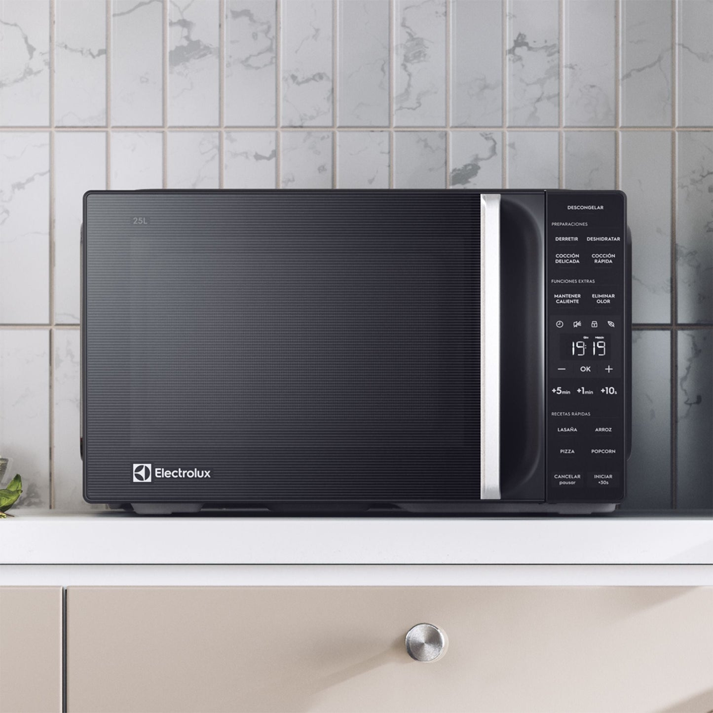 Microondas 25 Litros Digital ME25N Electrolux1#Negro