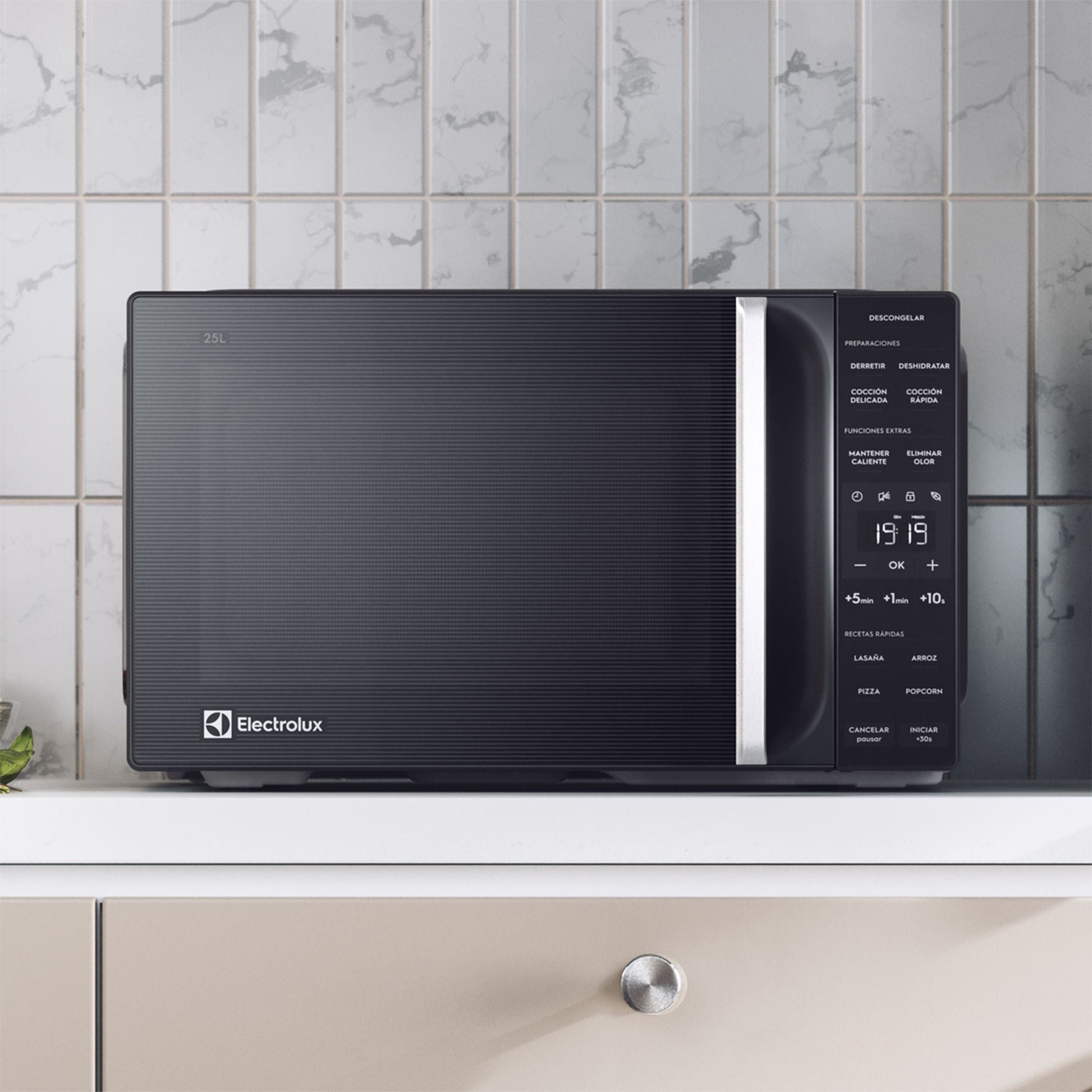 Microondas 25 Litros Digital ME25N Electrolux1#Negro