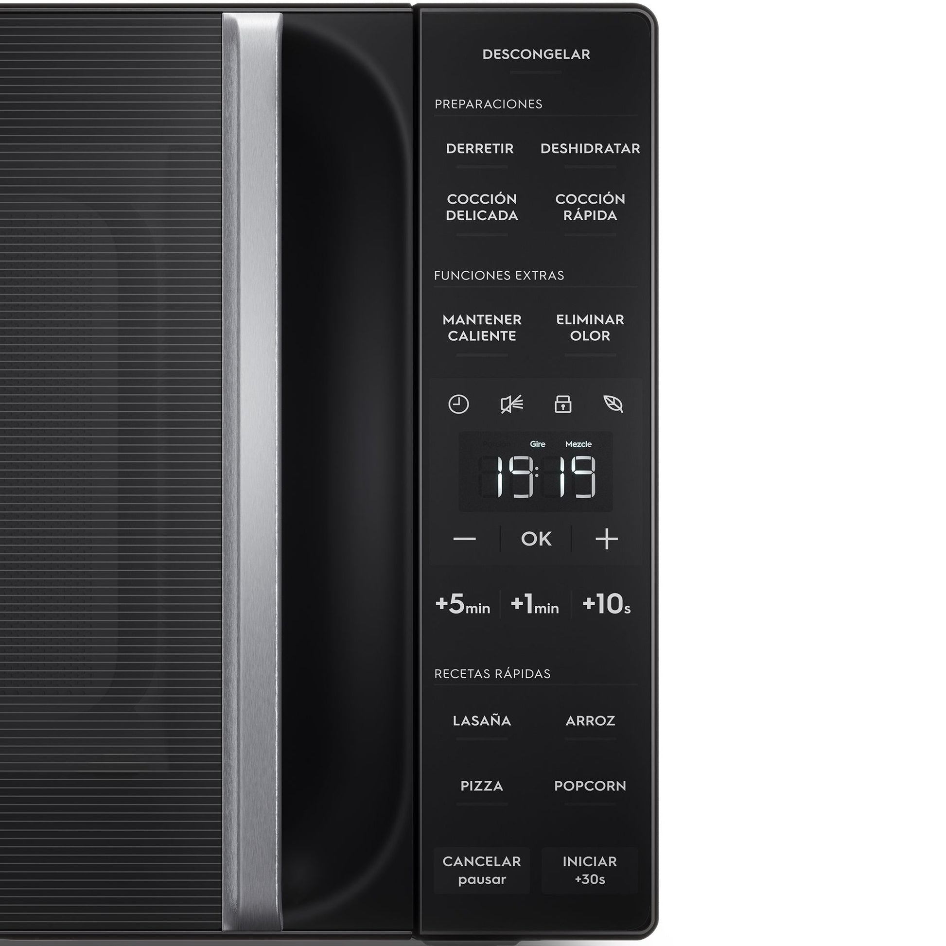 Microondas 25 Litros Digital ME25N Electrolux5#Negro