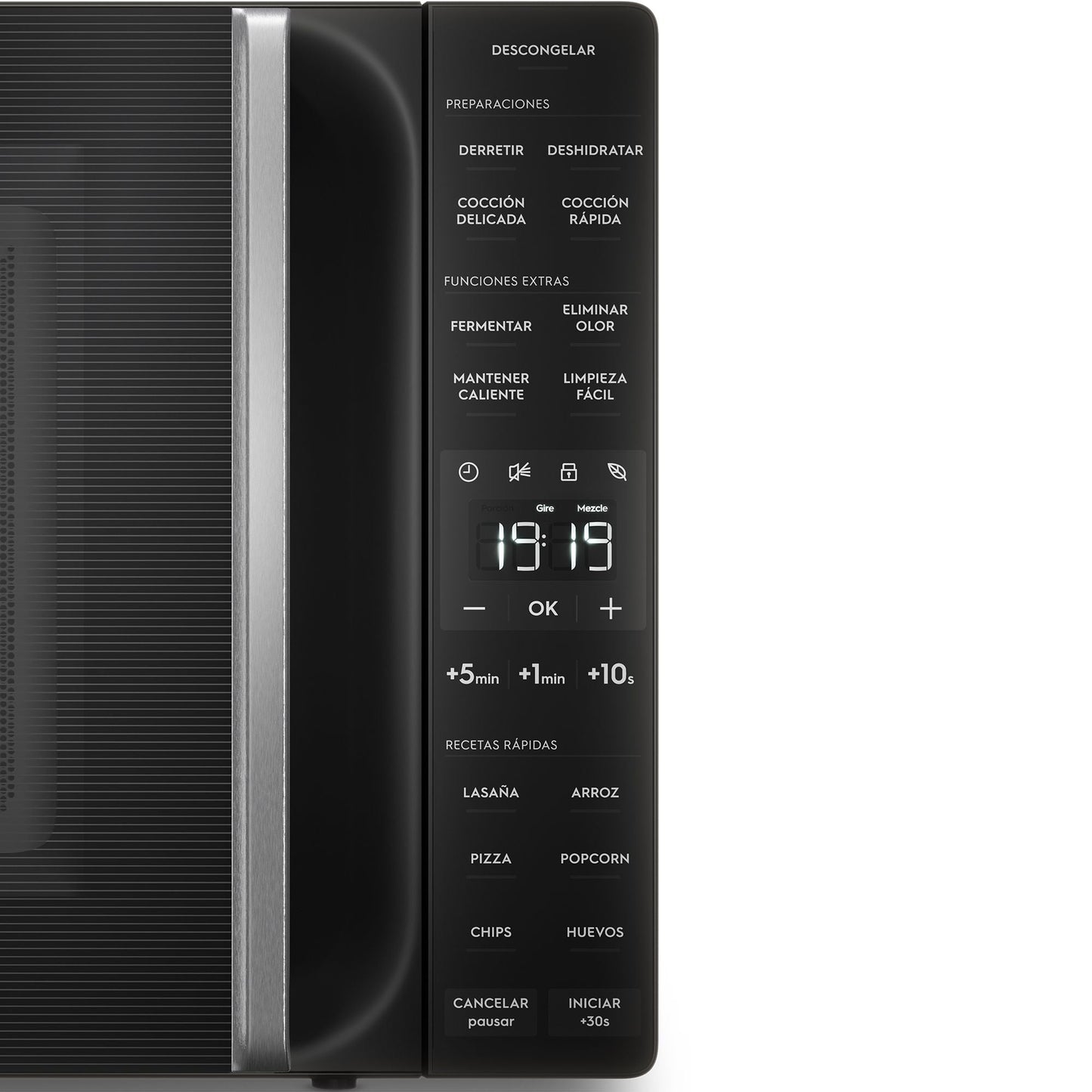 Microondas 31 Litros Digital ME31N Electrolux5#Negro