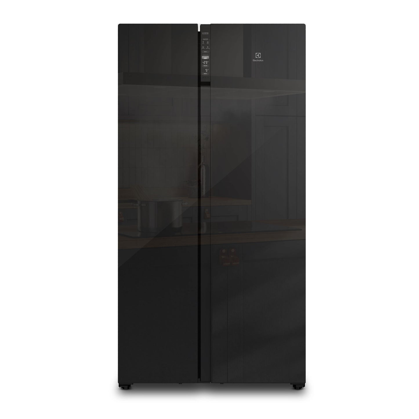 Refrigerador 525L No Frost Side by Side Inverter ES5GB Electrolux2#Negro