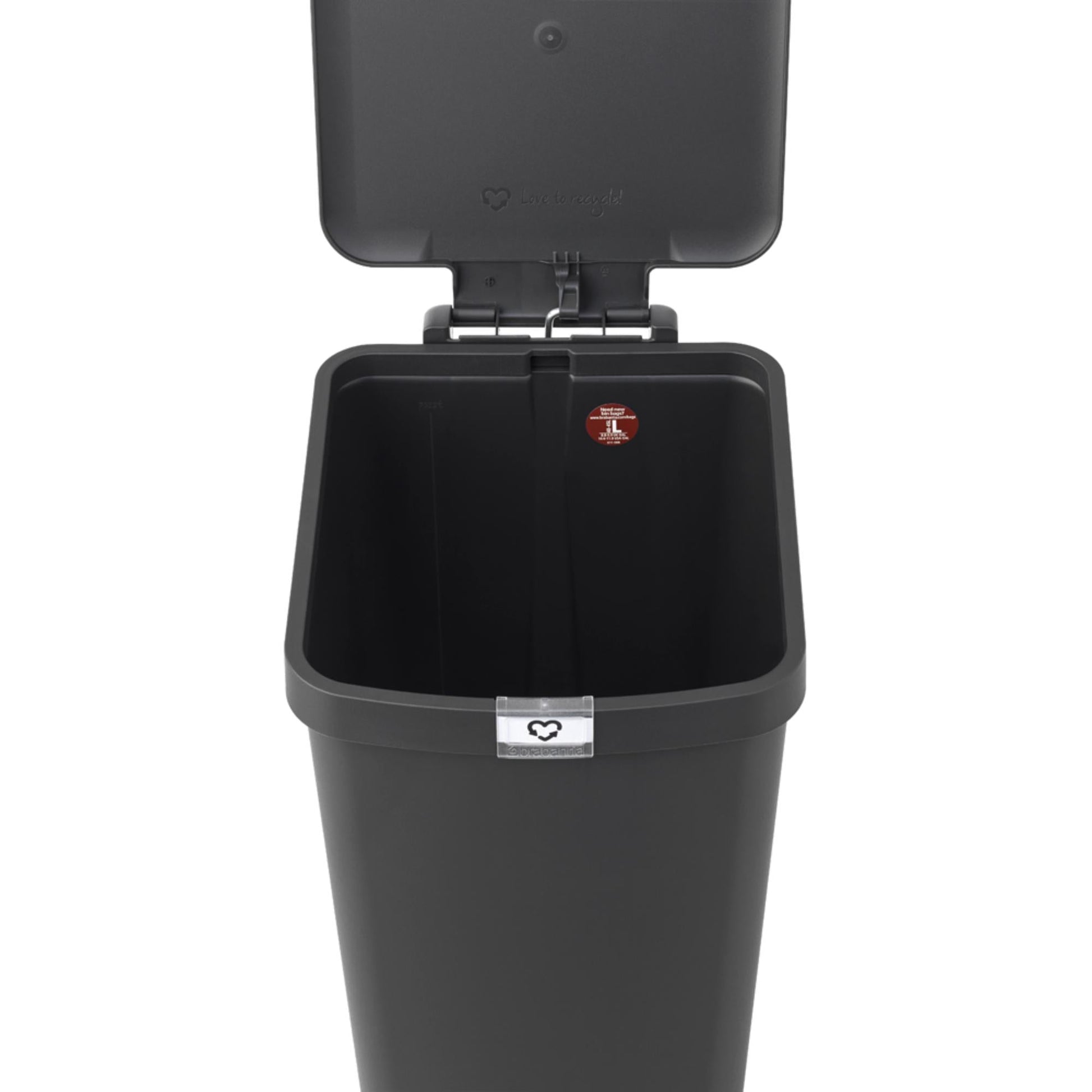 Basurero Pedal Step Up 40 Lts Brabantia5#Negro