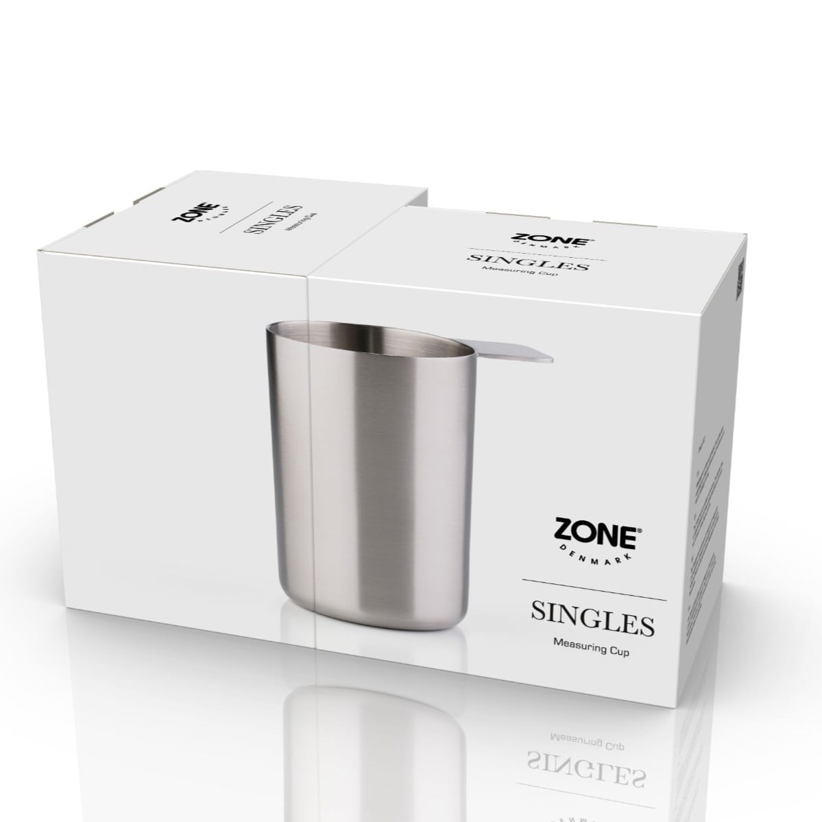 Vaso medidor 500 ml Singles Zone Denmark3#Plateado