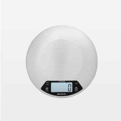 Balanza Digital Renew Brabantia6#Plateado